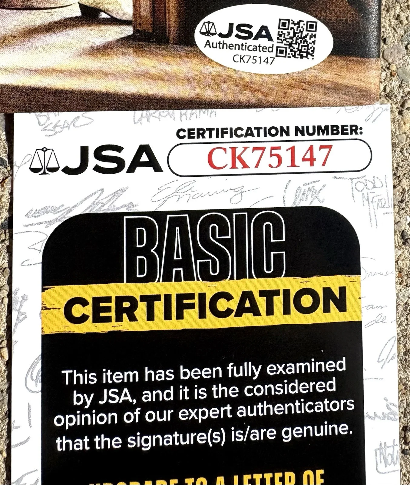 WOLFMOTHER SIGNED CD JSA COA Victorious, image 2