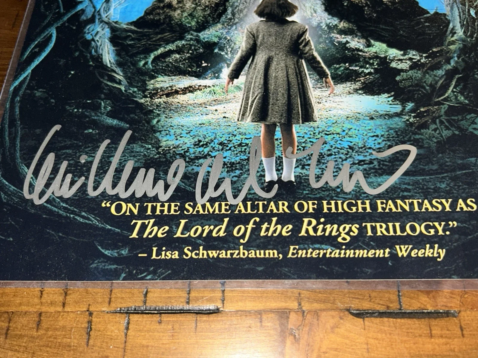 Pan’s Labyrinth 12x18 movie poster signed by Guillermo Del Toro Hellboy, image 2