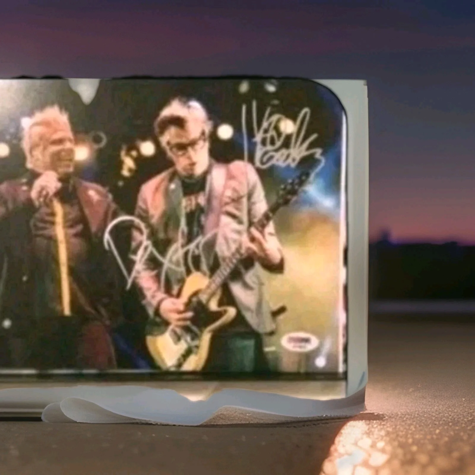 The Offspring Signed 8x10 Photo Dexter Holland And Noodles PSA Cert. Bad Habit, изображение 3