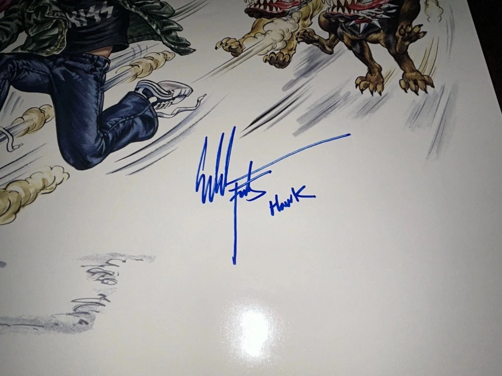 Detroit Rock City original ds movie poster 27x40 signed Furlong and Debello COA, изображение 3
