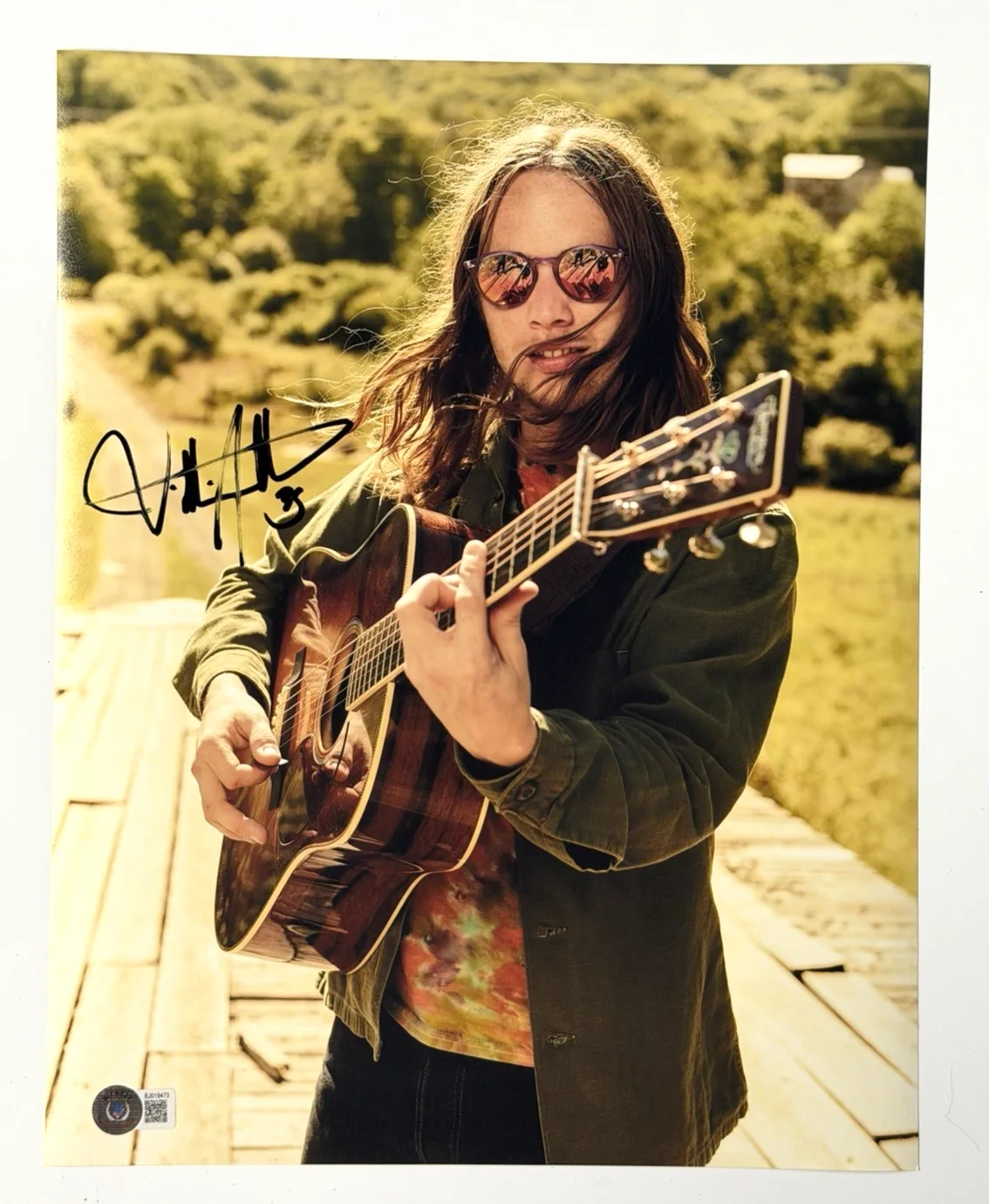 Billy Strings Signed 11x14 Photo BAS Beckett Certified Autograph BJ019473, image 2