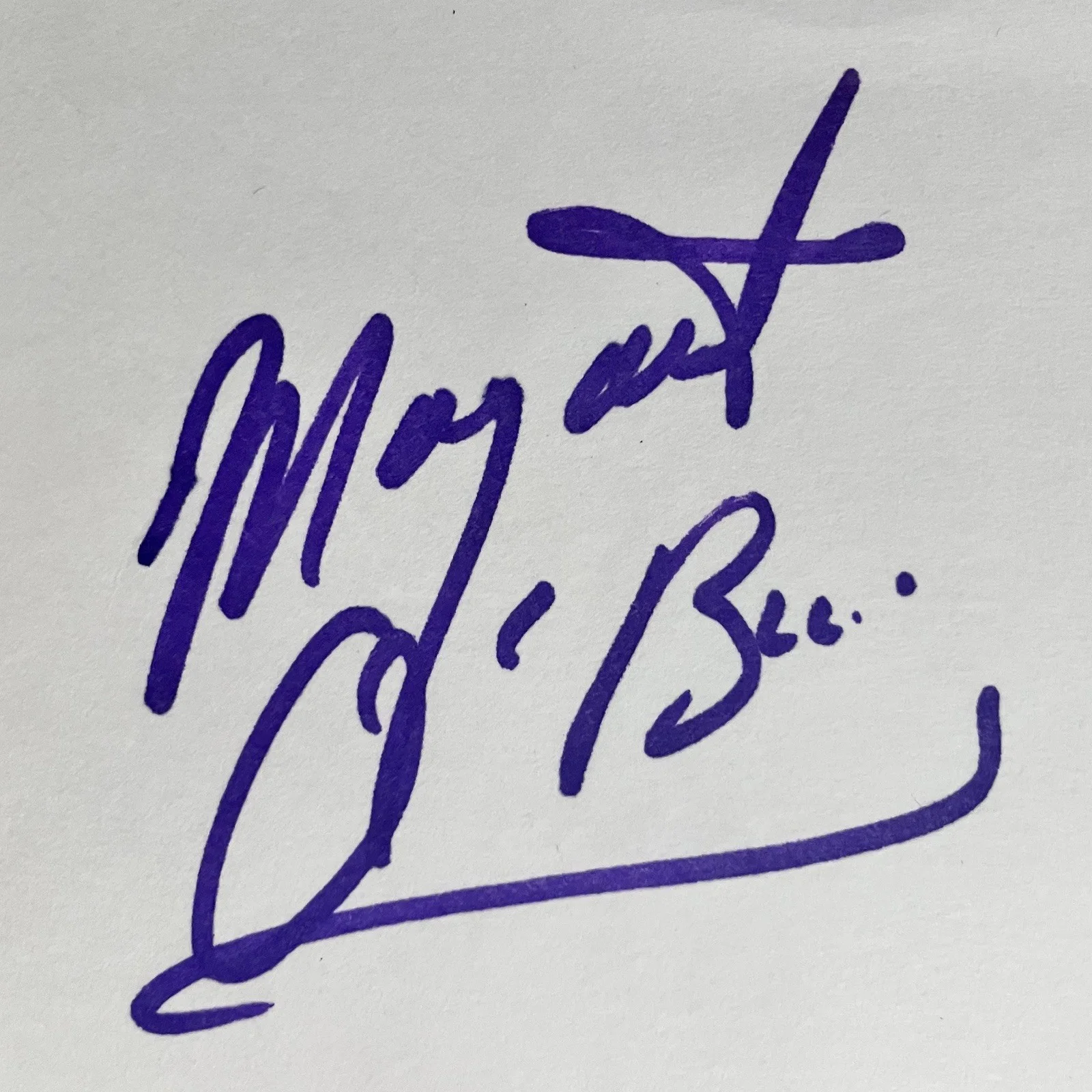 Margaret O’Brien — MARGARET O’BRIEN Signed Card / MEET ME IN ST. LOUIS, Little Women, SECRET GARDEN
