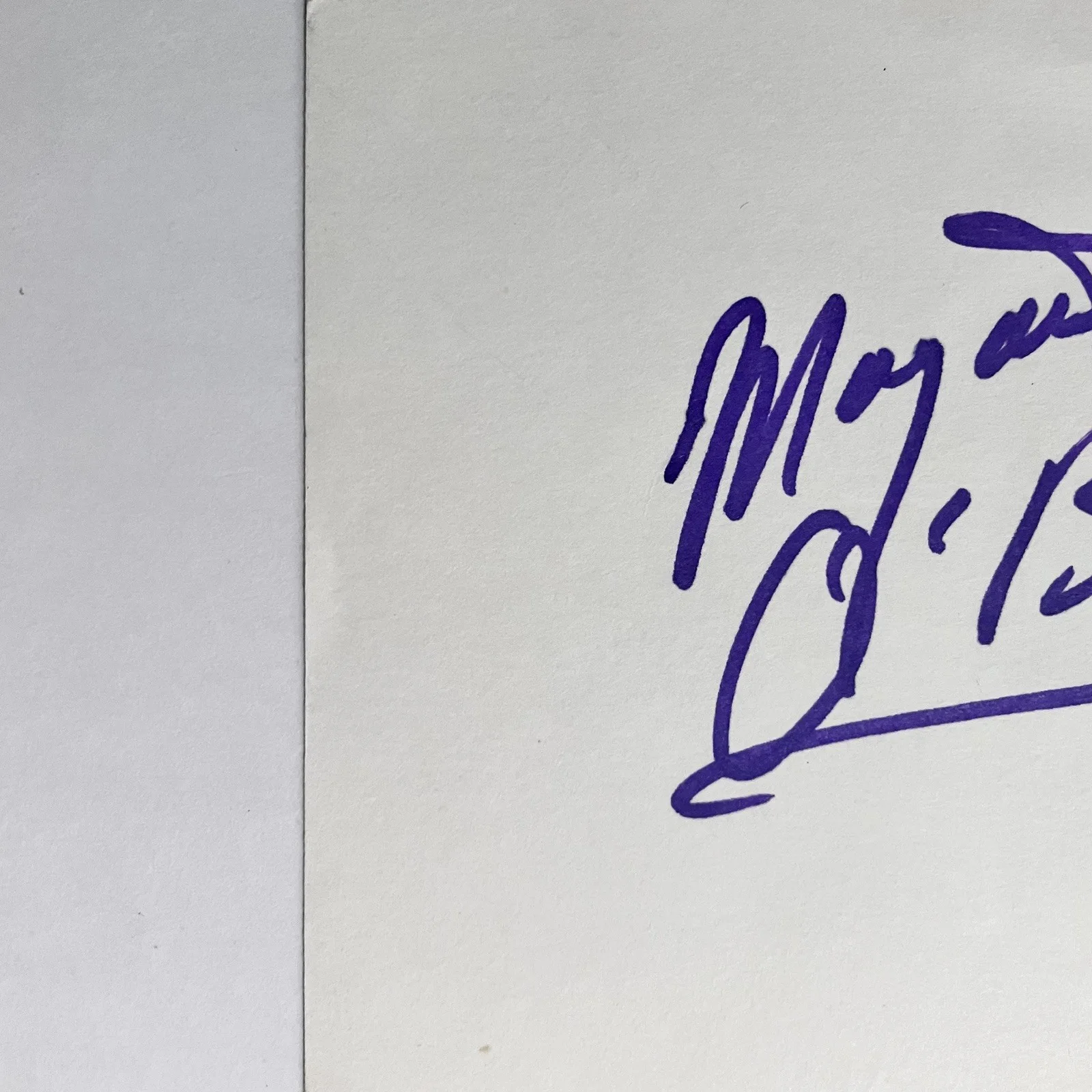 Margaret O’Brien — MARGARET O’BRIEN Signed Card / MEET ME IN ST. LOUIS, Little Women, SECRET GARDEN, изображение 3