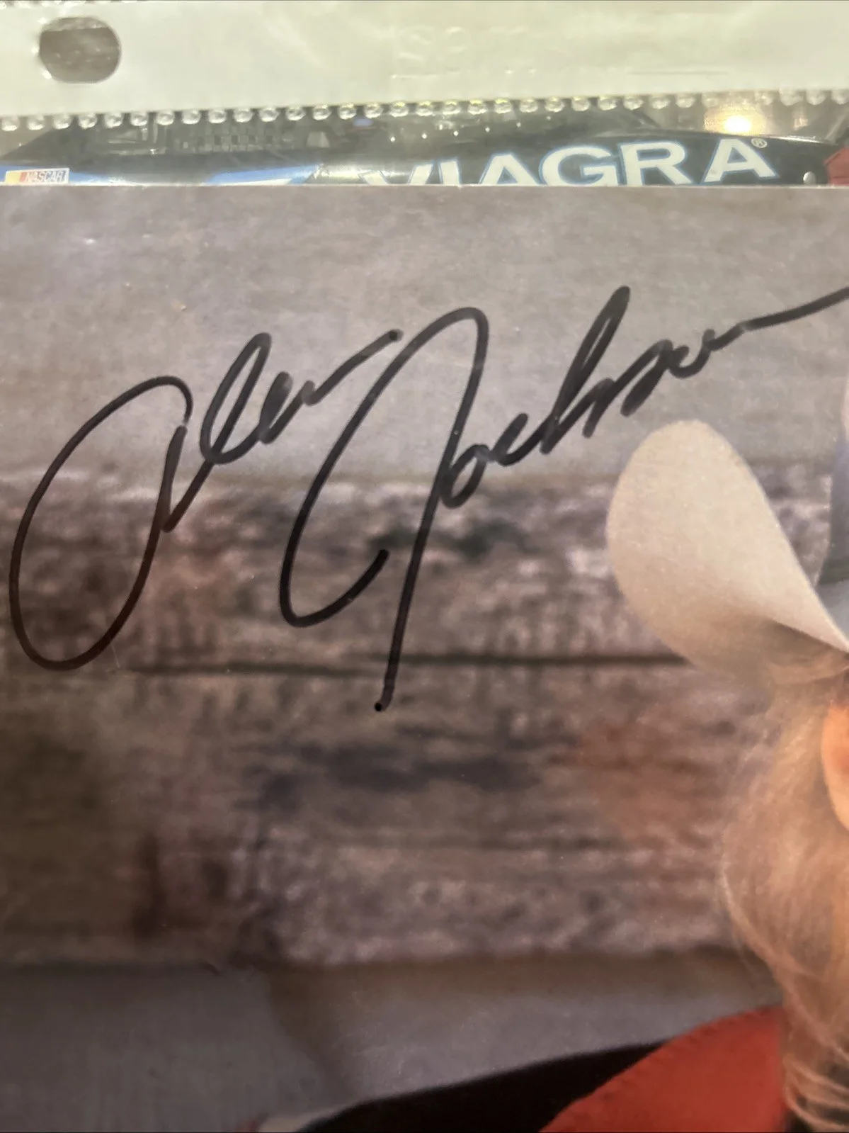 ALAN JACKSON COUNTRY MUSIC SIGNED AUTOGRAPH PHOTO 8 x 10, изображение 2