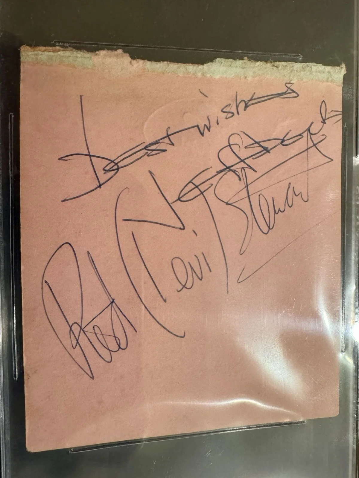 Cream Canned Heat Signed Album Page BAS Clapton Bruce Baker Bob Hite Alan Wilson, image 3