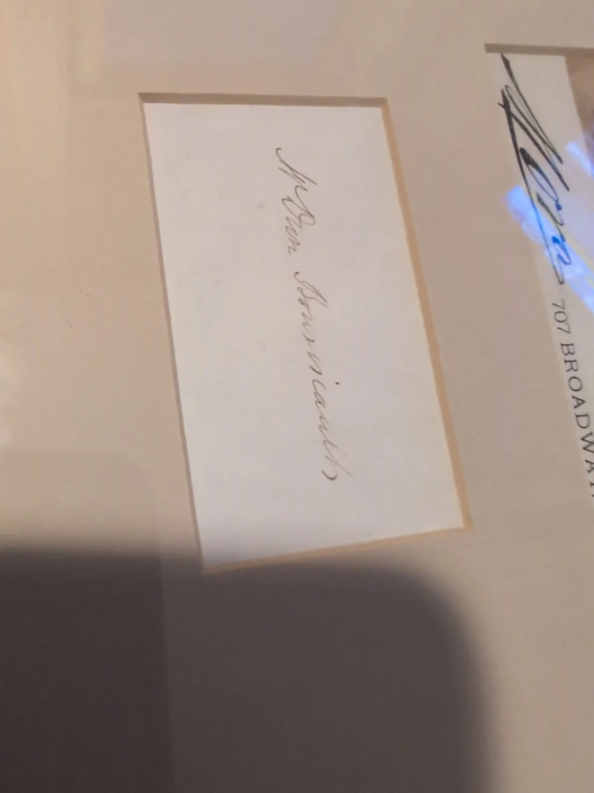 Dion Boucicault — Vtg. Dion Boucicault Signed Autograph & Photo Portrait Theatre Playwright, image 3