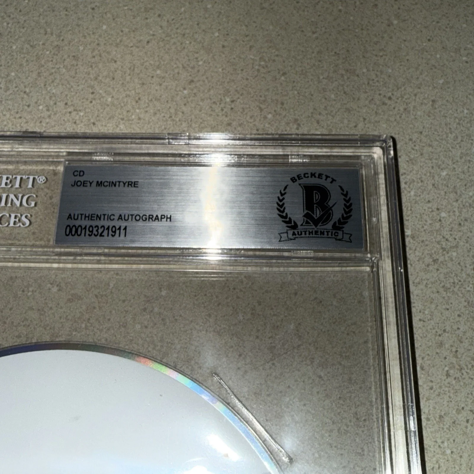 JOEY MCINTYRE NKOTB signed autographed THE BLOCK REVISITED CD BECKETT BAS SLAB, изображение 2
