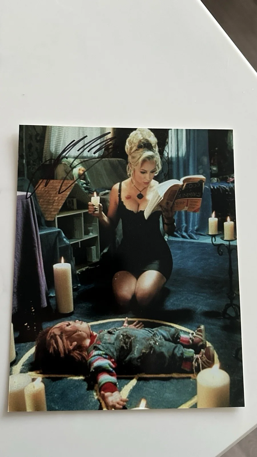 Jennifer Tilly Autographed Signed 8 X 10 Child’s Play Bride Of Chucky, image 3