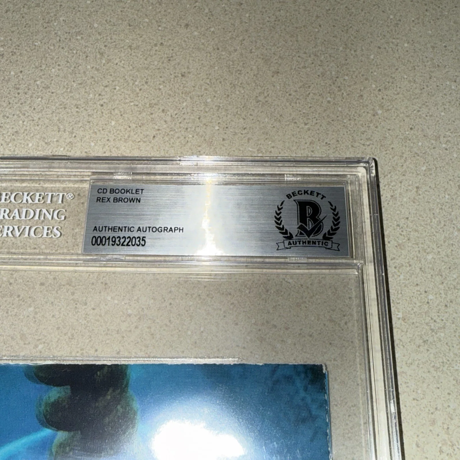 REX BROWN PANTERA signed autographed FAR BEYOND DRIVEN CD BOOK BECKETT BAS SLAB, image 2
