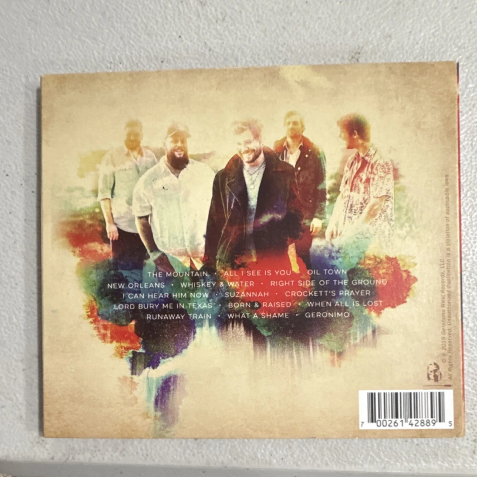 Shane Smith & The Saints Geronimo Autographed Original CD & Booklet, image 2