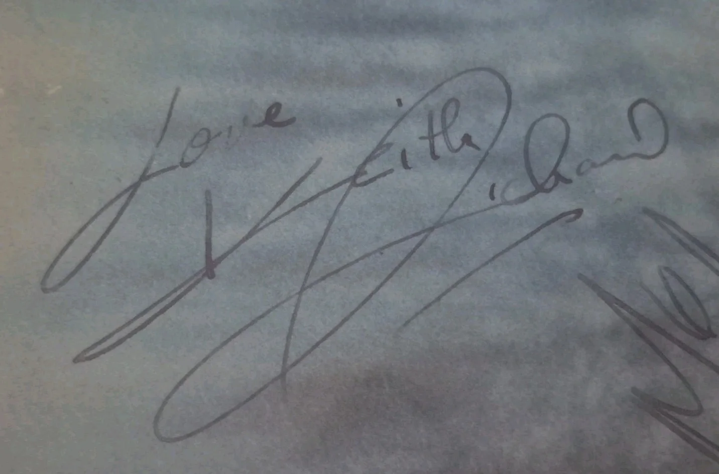Rolling Stones Signed Autographed Lp Buttons By Entire Band Mick Jagger, image 3