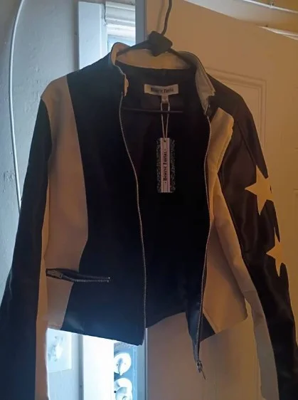 Stylish black &, white Coat, image 5