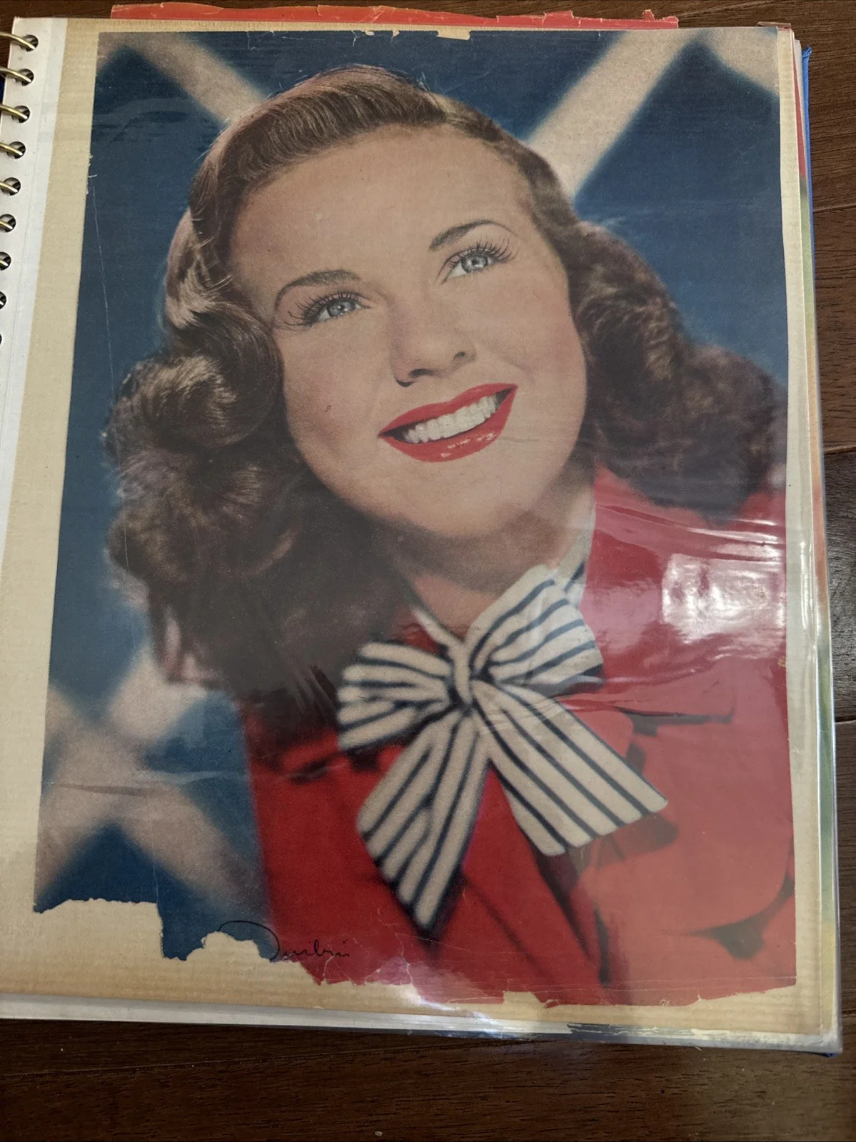 Actors & Actresses 40s 50s Vintage 15 scrapbook pages & magazine pgs collection, изображение 2