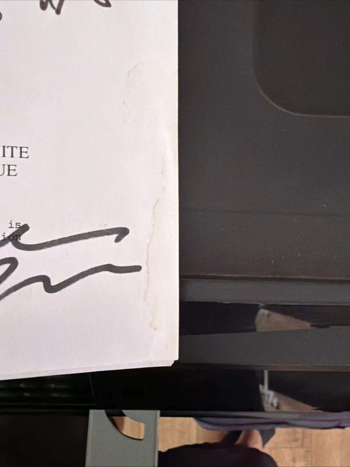 Jesse Williams, James Pickens — Greys Anatomys "A Hard Days Night" first episode, first season, signed, image 4