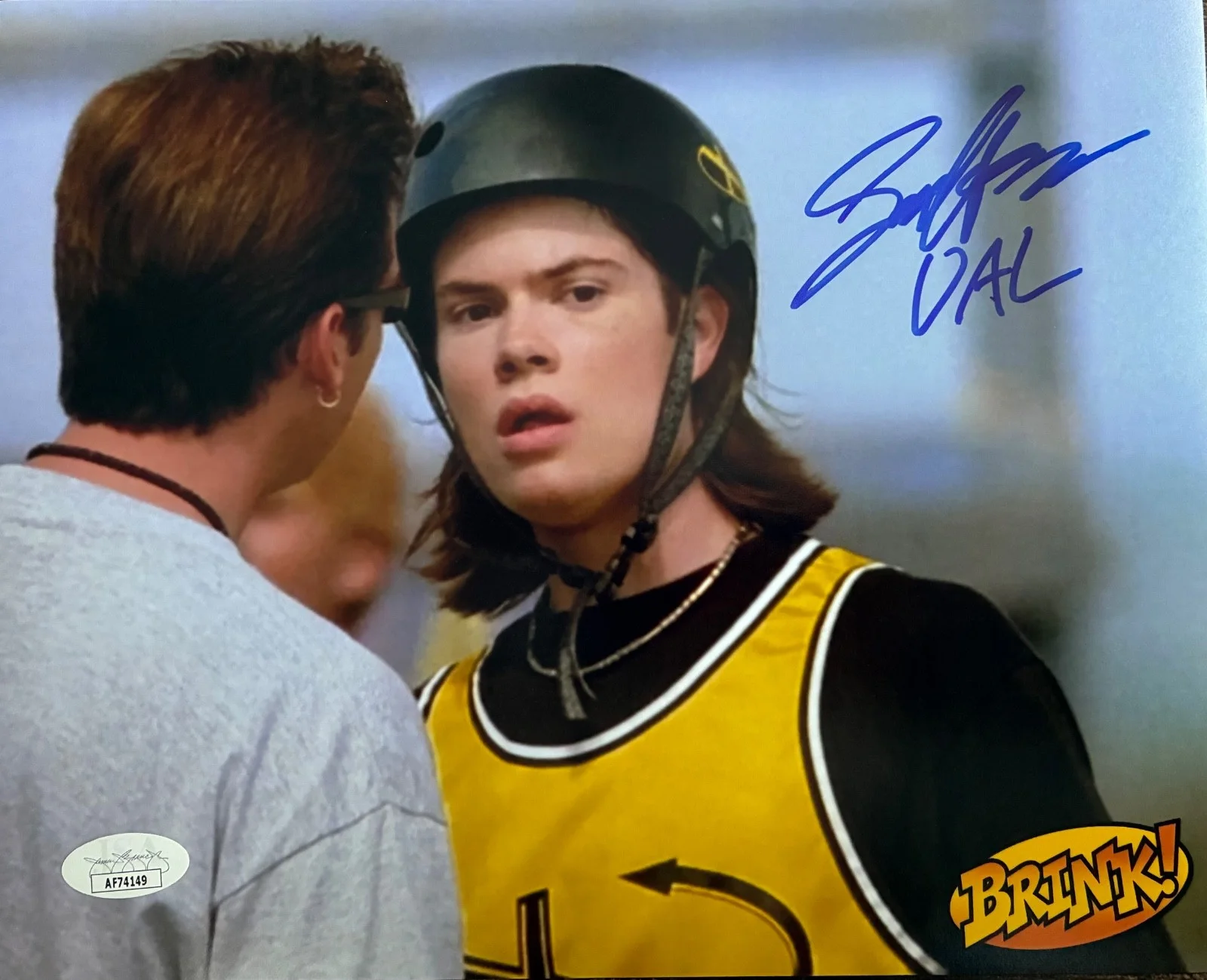 Sam Horrigan — The movie Brink autograph 8x10, Sam Horrigan (JSA)