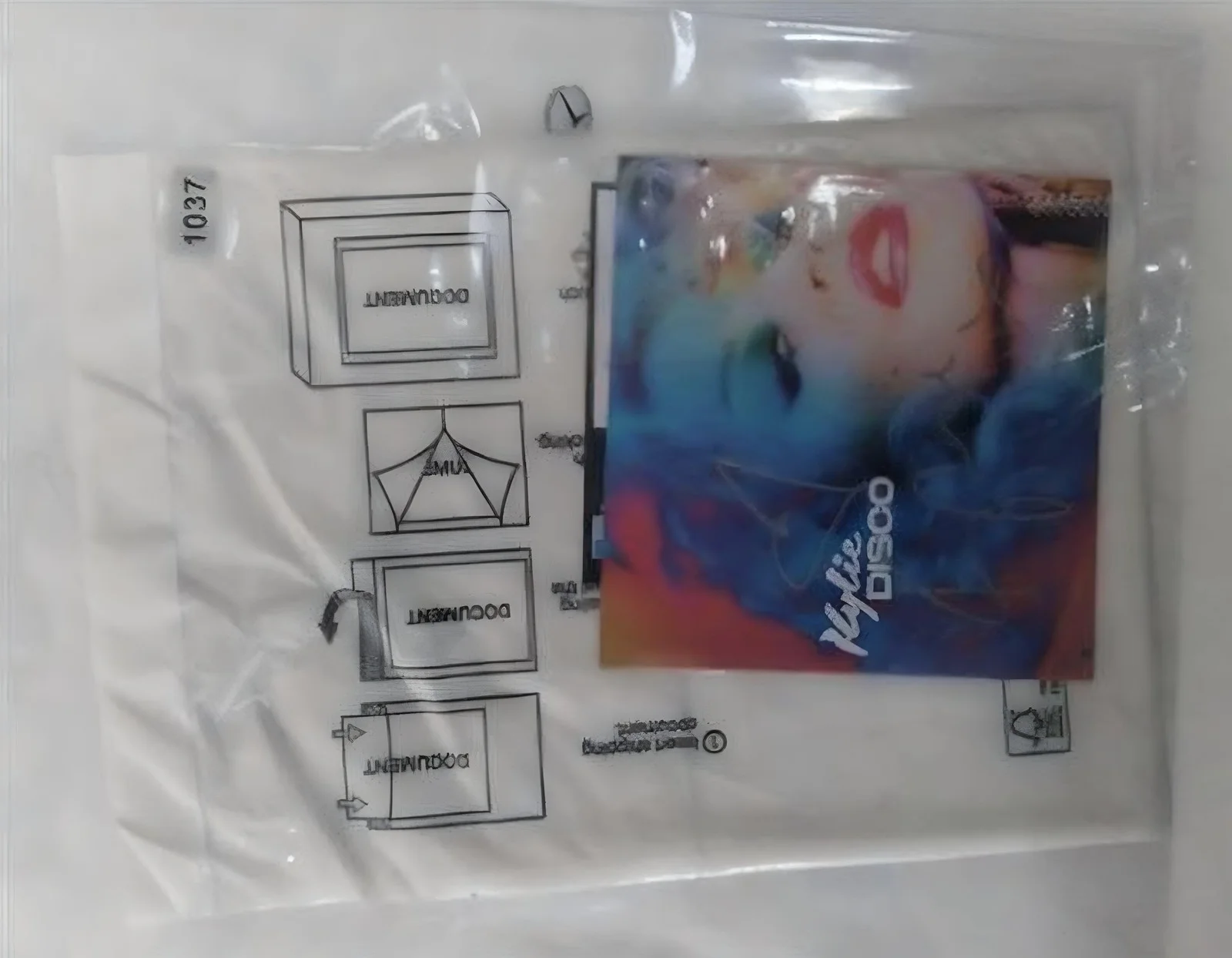 Kylie Minogue Signed Disco CD Sleeve Music Memorabilia Collectible, изображение 2