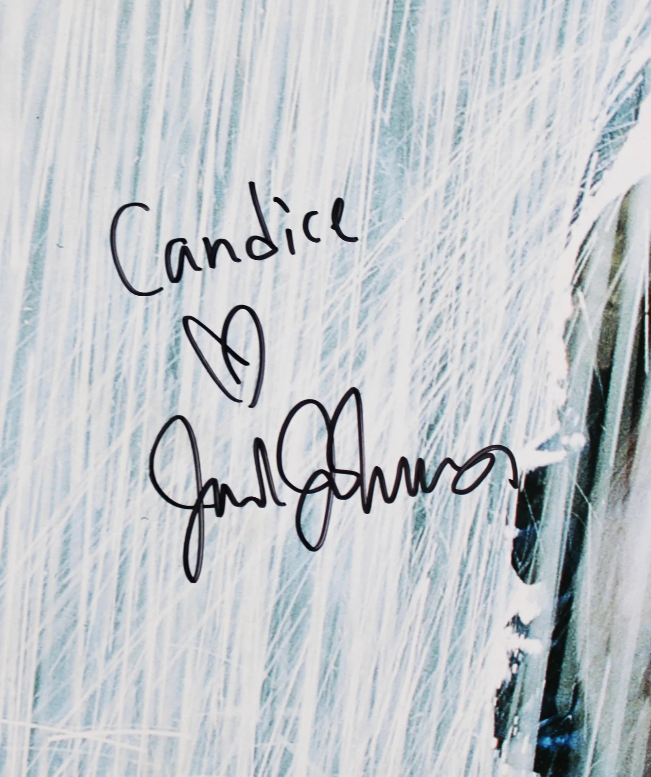 Jack Johnson — Jack Johnson "Candice" Signed Brushfire Fairytales Album Flat PSA/DNA #AQ51684, изображение 2