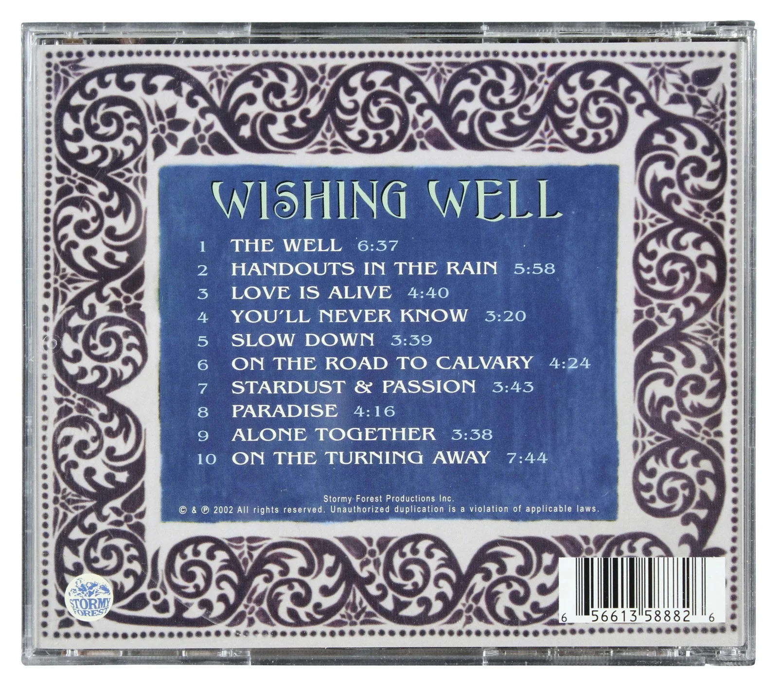 Richie Havens — Richie Havens "A Friend Forever" Signed Wishing Well CD Booklet JSA #CL51510, image 4