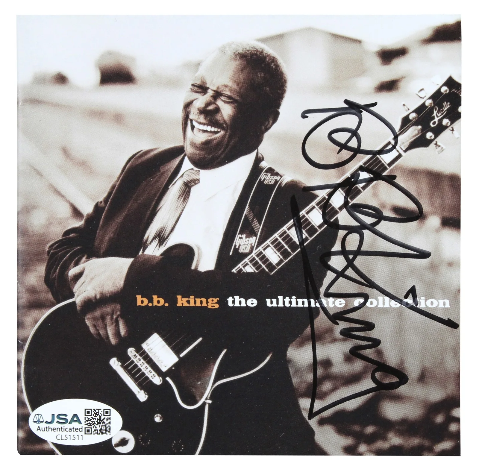 B.B. King — B.B. King Authentic Signed The Ultimate Collection CD Booklet JSA #CL51511, image 2