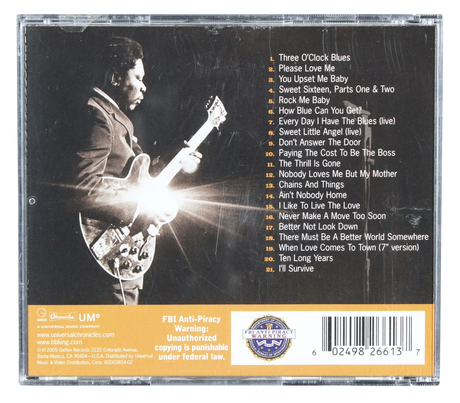 B.B. King — B.B. King Authentic Signed The Ultimate Collection CD Booklet JSA #CL51511, image 4