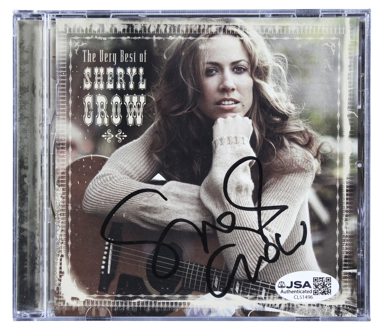 Sheryl Crow — Sheryl Crow Signed The Very Best of Sheryl Crow CD Booklet w/ Disc JSA #CL51496