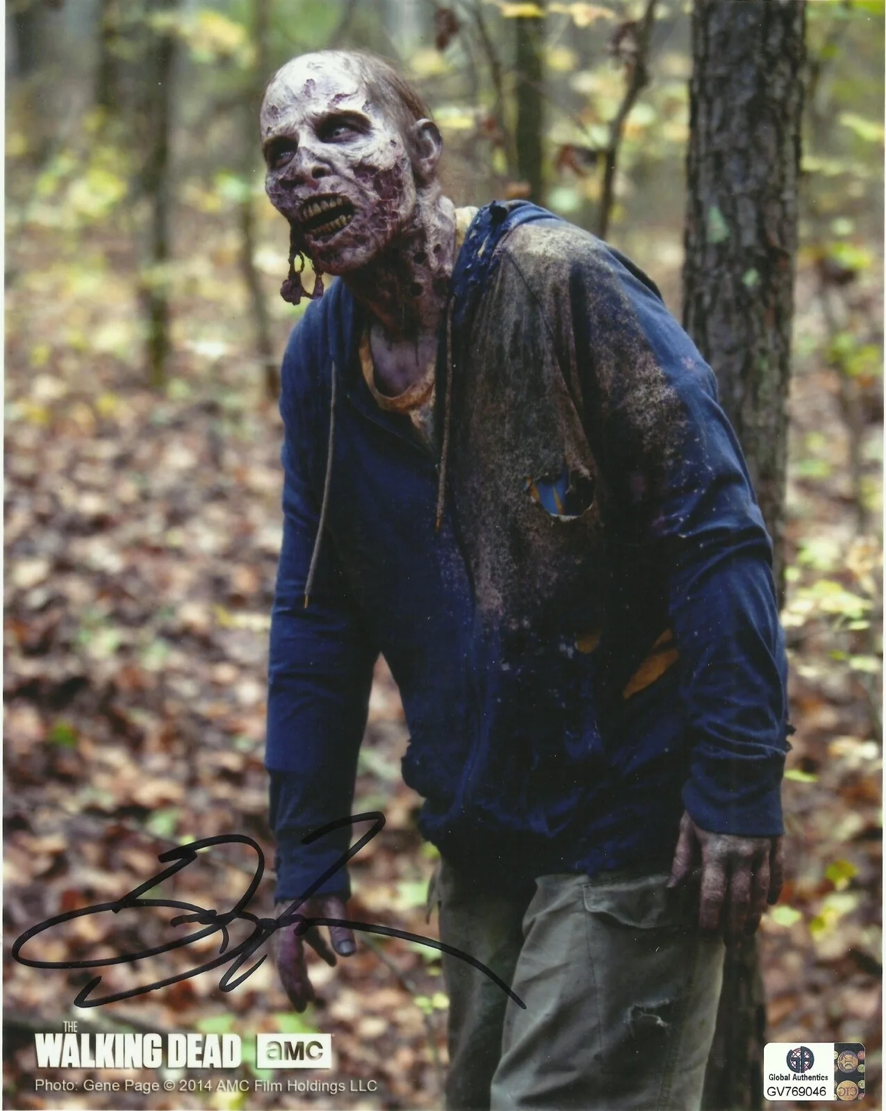 Gregory French — Gregory French (Walker) The Walking Dead Signed Auto GA Authenticated 8x10 Photo