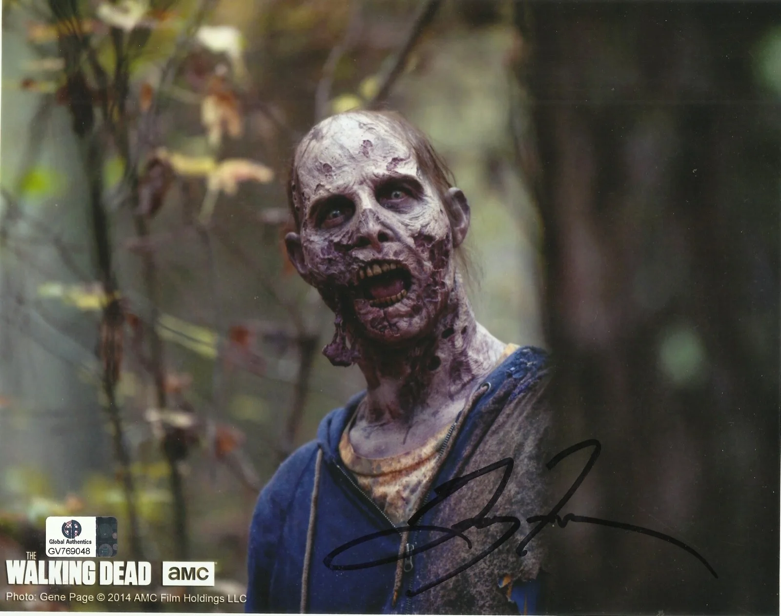 Gregory French — Gregory French (Walker)The Walking Dead Signed Autograph GA Authentic 8x10 Photo