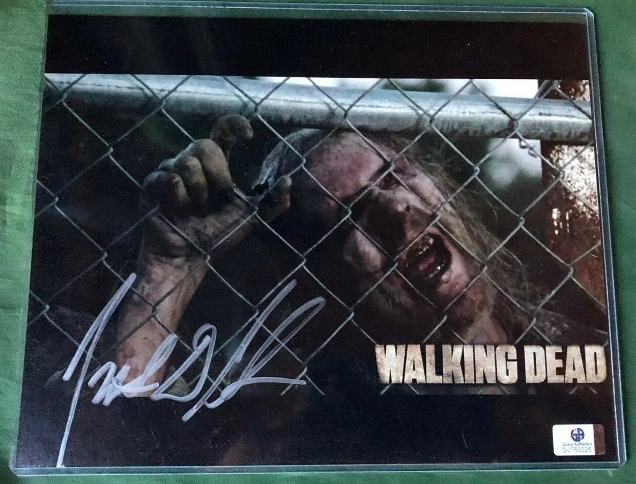 Triston Johnson — Triston Johnson (Walker) The Walking Dead Signed GA Authenticated 8x10 Photo