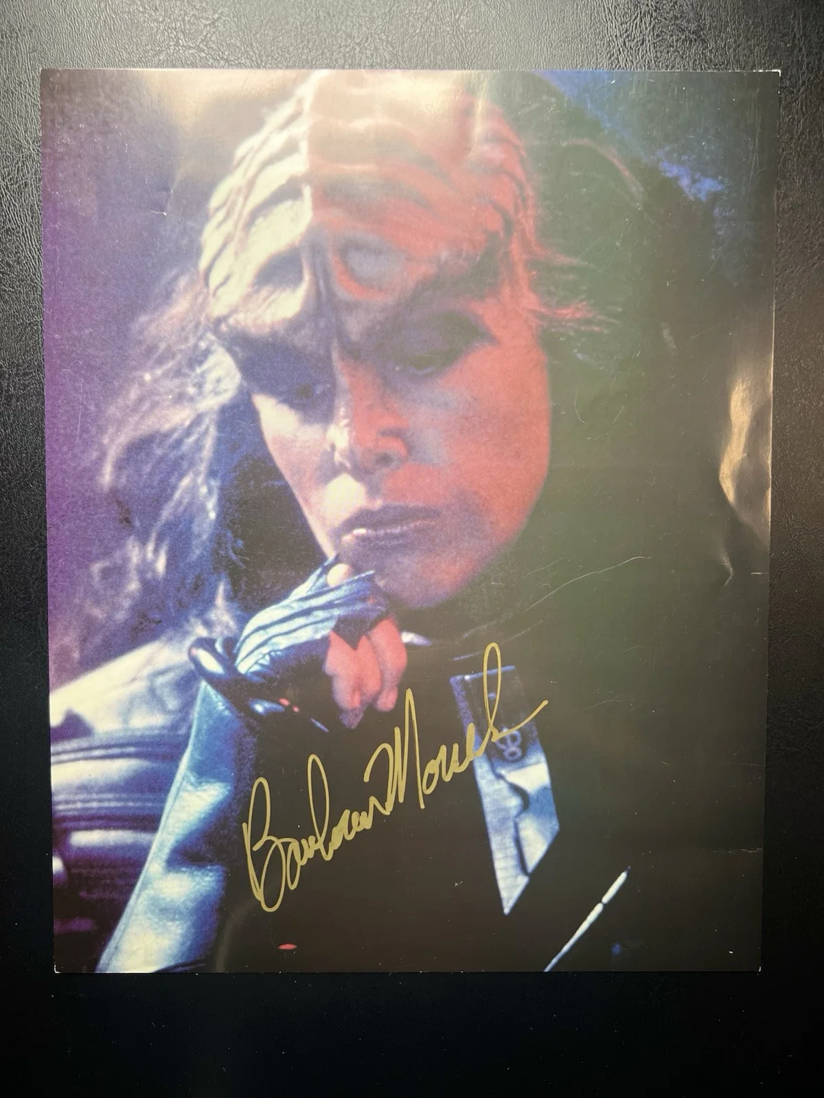 Barbara Marsh — Star Trek Barbara March Autographed 8x10 Photo Lursa Duras Sisters TNG COA, изображение 4