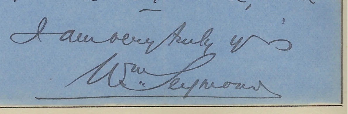 RARE Autograph Letter Signed - Actor Director William SEYMOUR - 1900 - Princeton, изображение 2