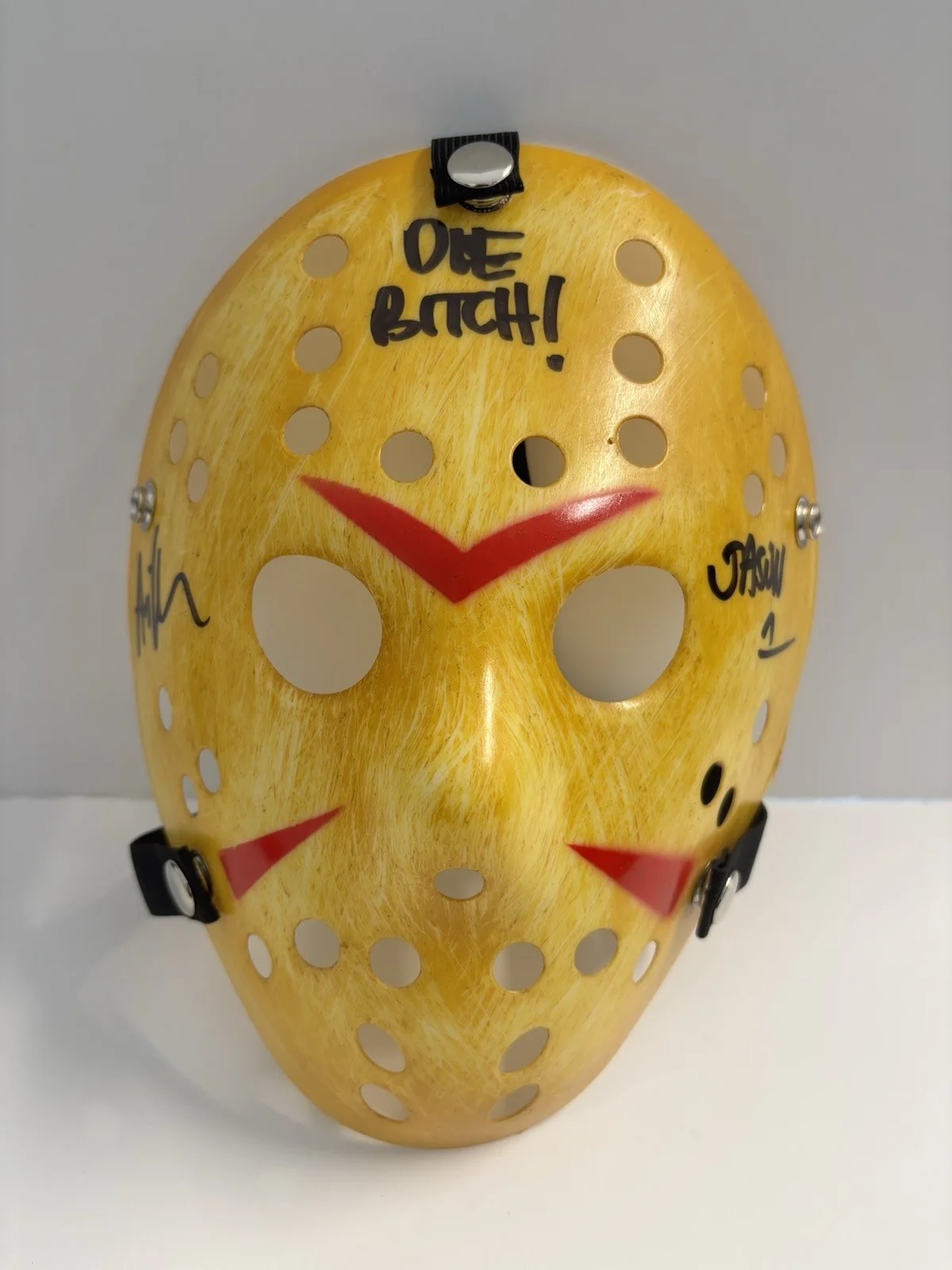 Ari Lehman Autographed Jason Mask Friday the 13th Original Movie Memorabilia, изображение 4