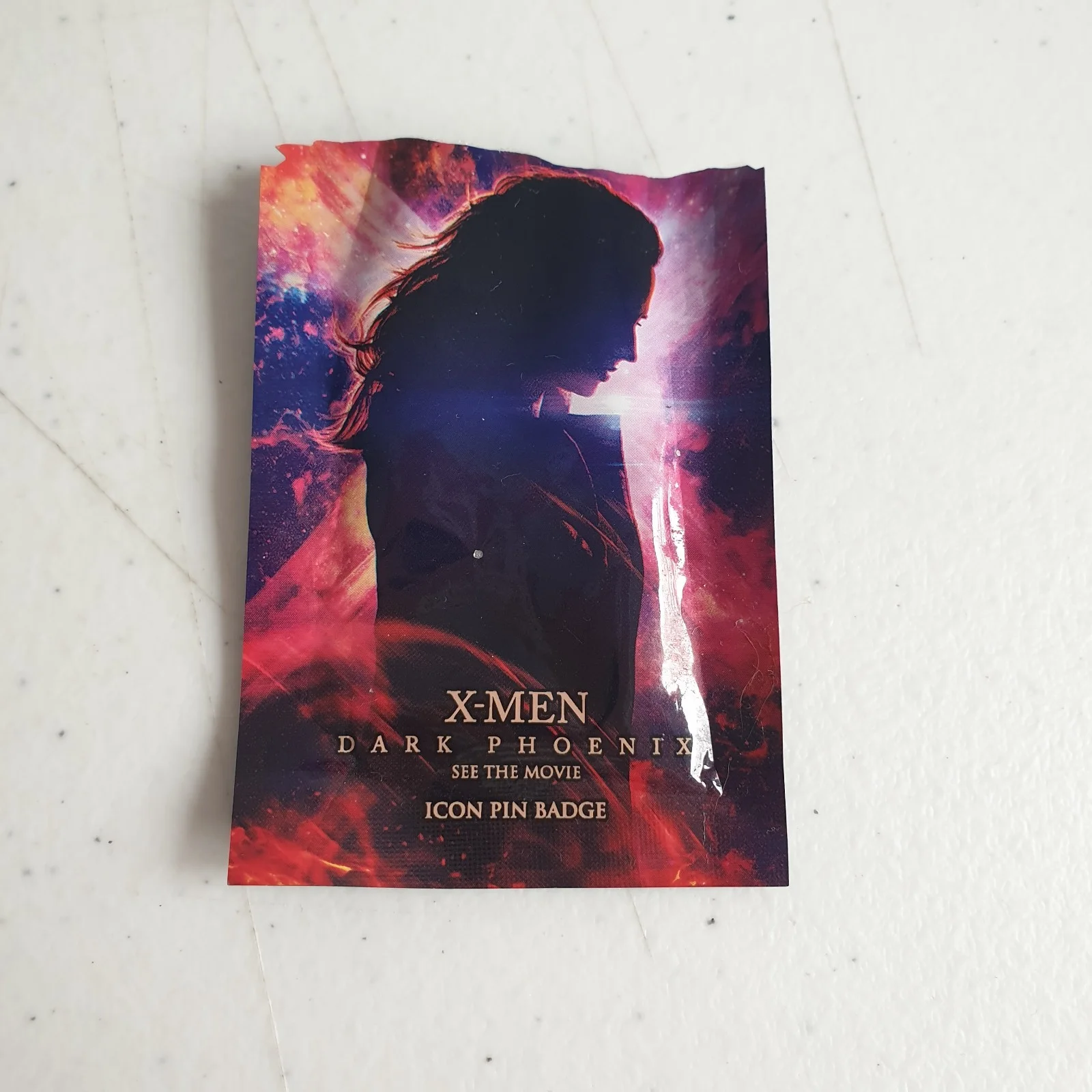 X-Men Dark Phoenix Cyclops Icon Pin Badge Film Promotion Collectable Superhero, image 5