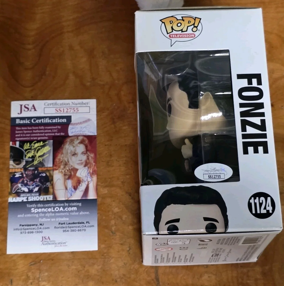 Henry Winkler — Henry Winkler Signed Funko Pop Happy Days Fonzie "Fonz" 1124 Autograph JSA!, изображение 2