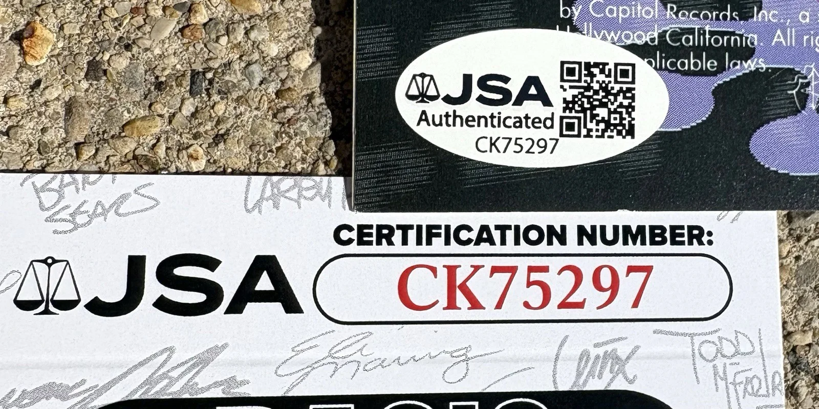 JESUS JONES Band SIGNED CD JSA COA Liquidizer, image 2