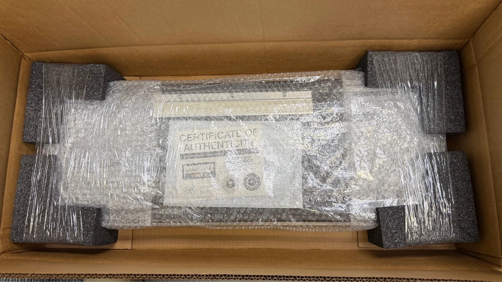 New Signed Eminem MMLP25 Shady Lane Street Sign Shadow Box Trophy + COA Limited, изображение 2