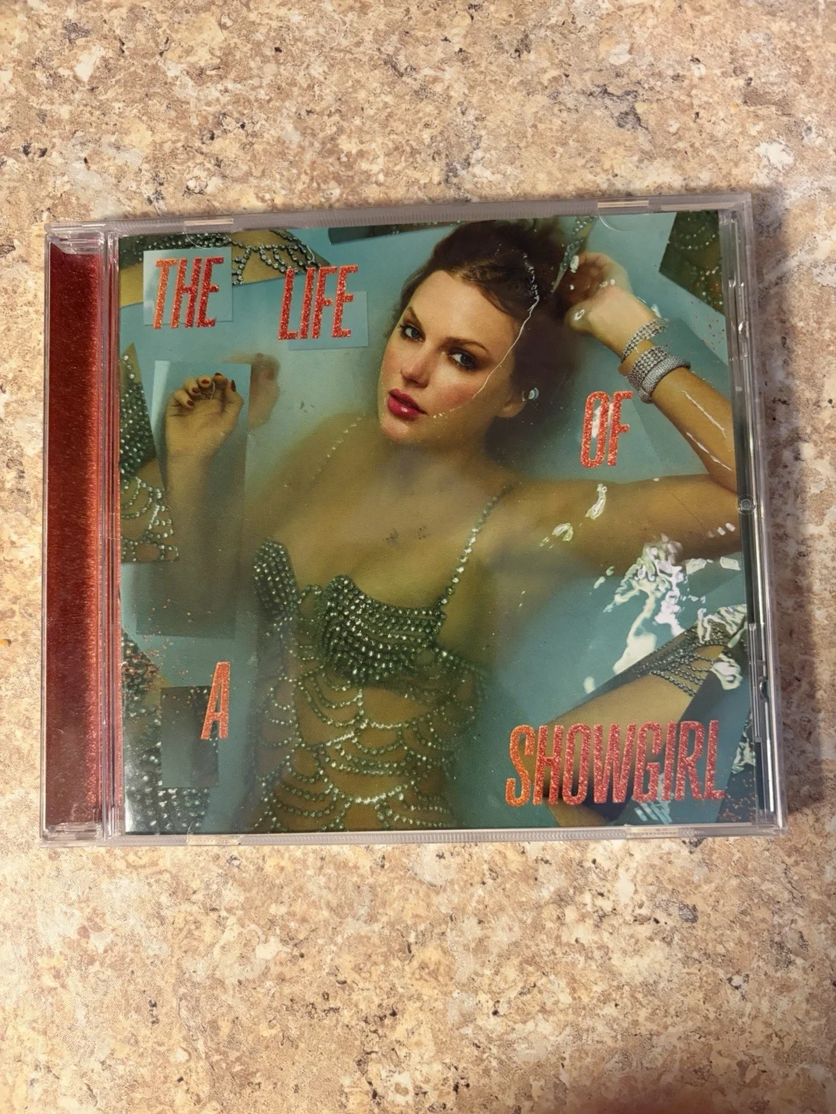 Taylor Swift The Life of a Showgirl CD with Autographed Insert, изображение 3