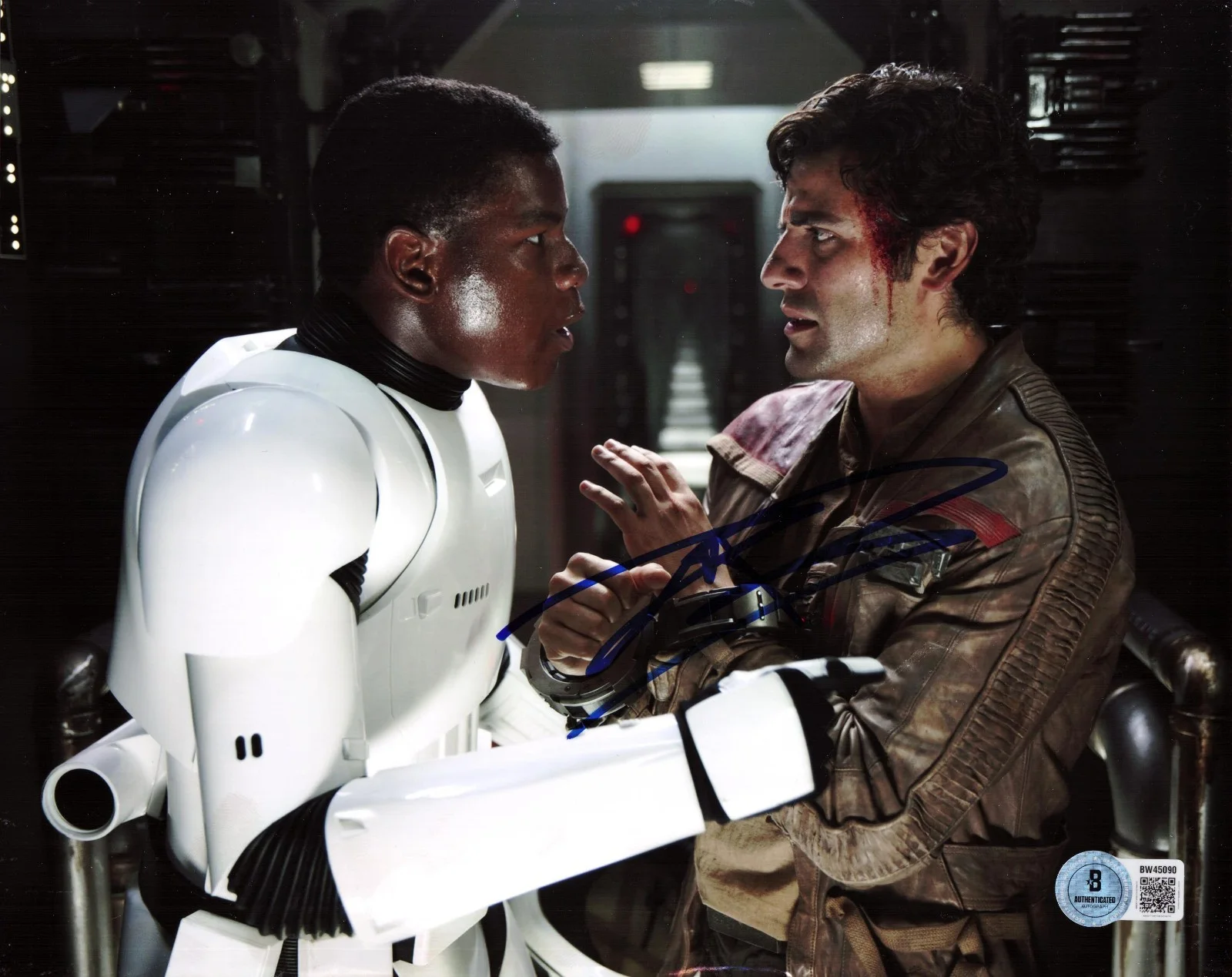 John Boyega — John Boyega Signed 8x10 Photo Star Wars Authentic Autograph Beckett