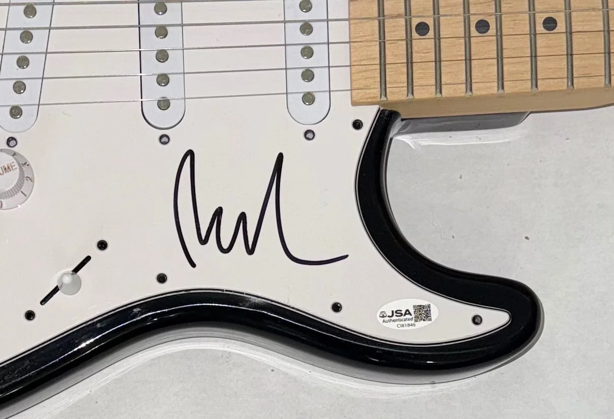 Beck Hansen Signed Autograph Electric Guitar Sea Change Odelay Singer JSA COA, изображение 4