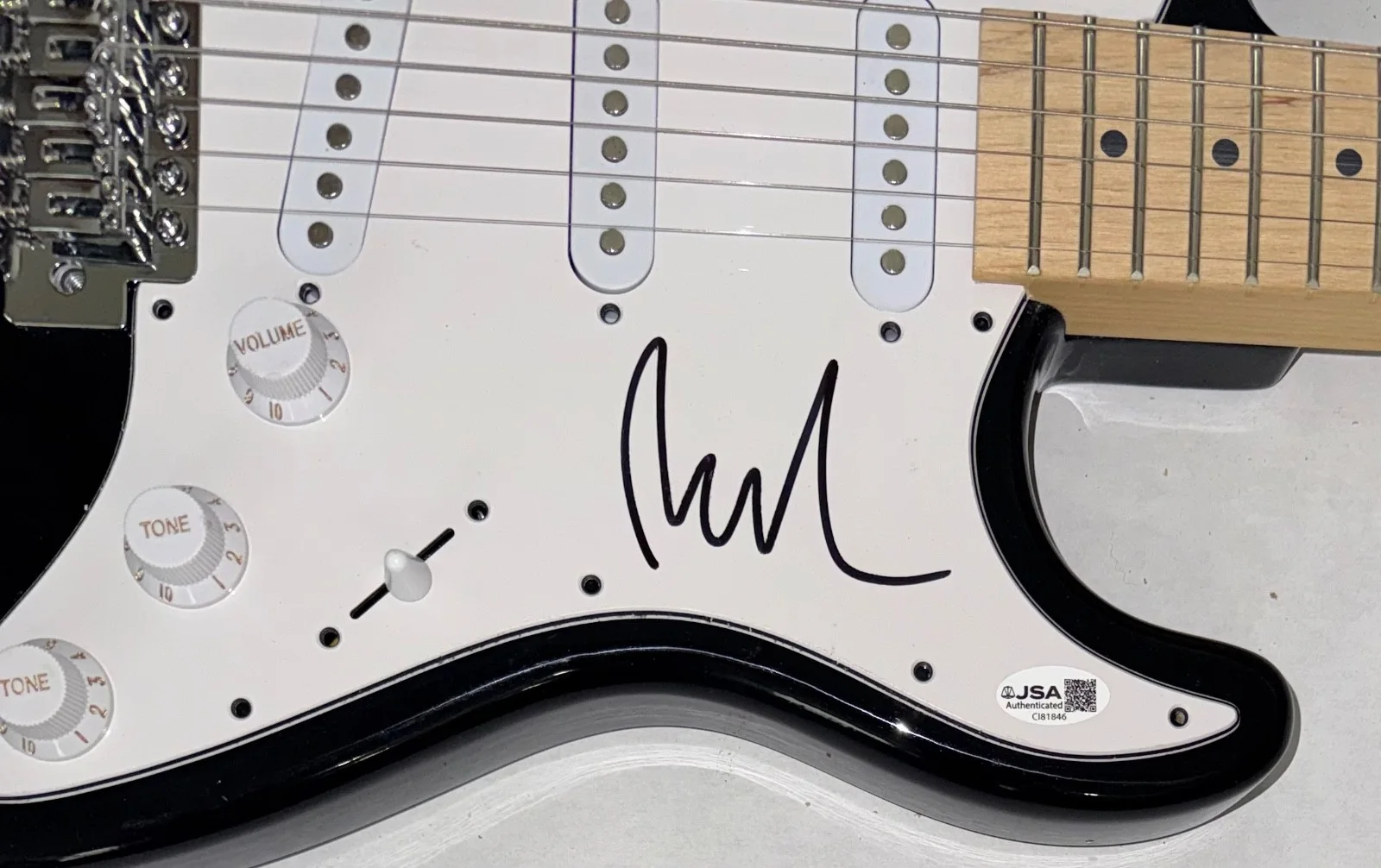 Beck Hansen Signed Autograph Electric Guitar Sea Change Odelay Singer JSA COA, изображение 5