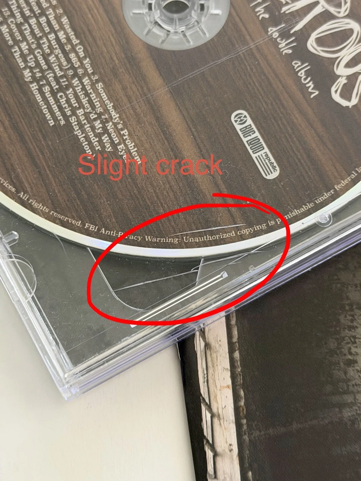 Morgan Wallen Signed Autographed CD Album, image 2