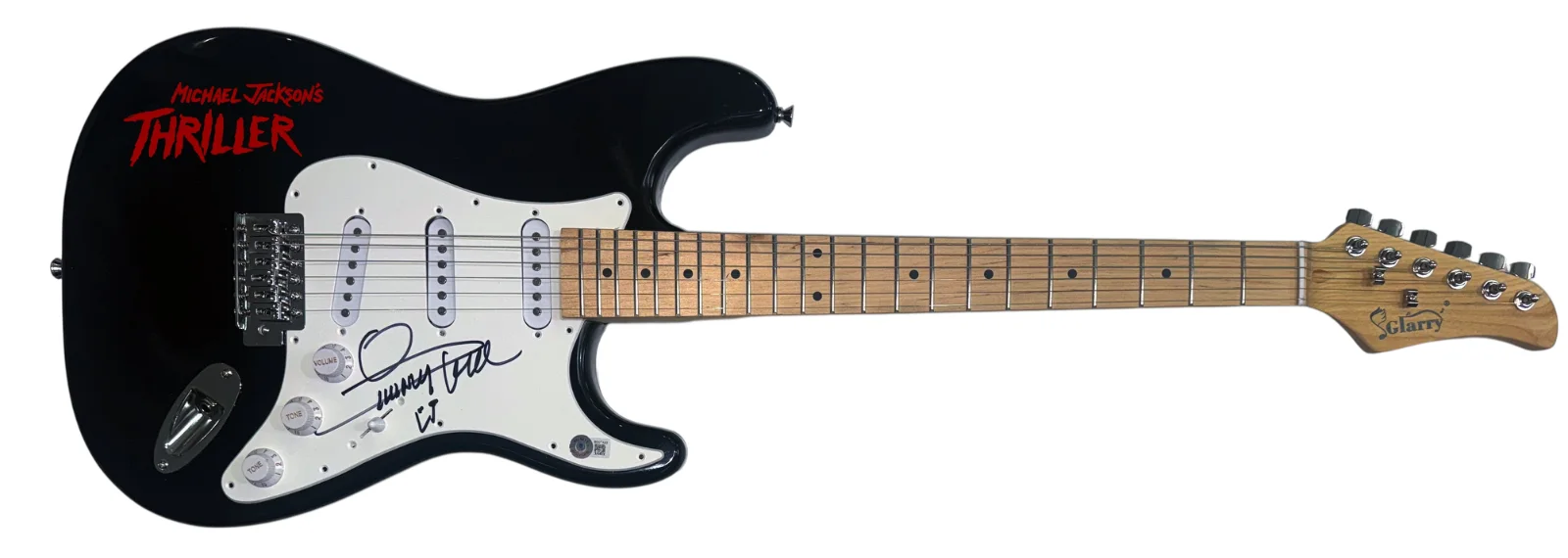 Quincy Jones Signed Autograph Electric Guitar Michael Jackson Thriller BAS COA, изображение 2