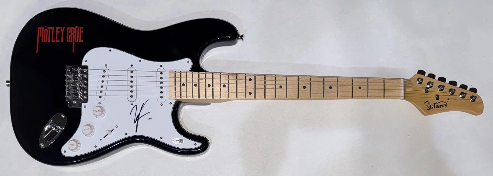 Vince Neil Motley Crue Signed Autograph Electric Guitar Band Lead Singer JSA COA, изображение 3