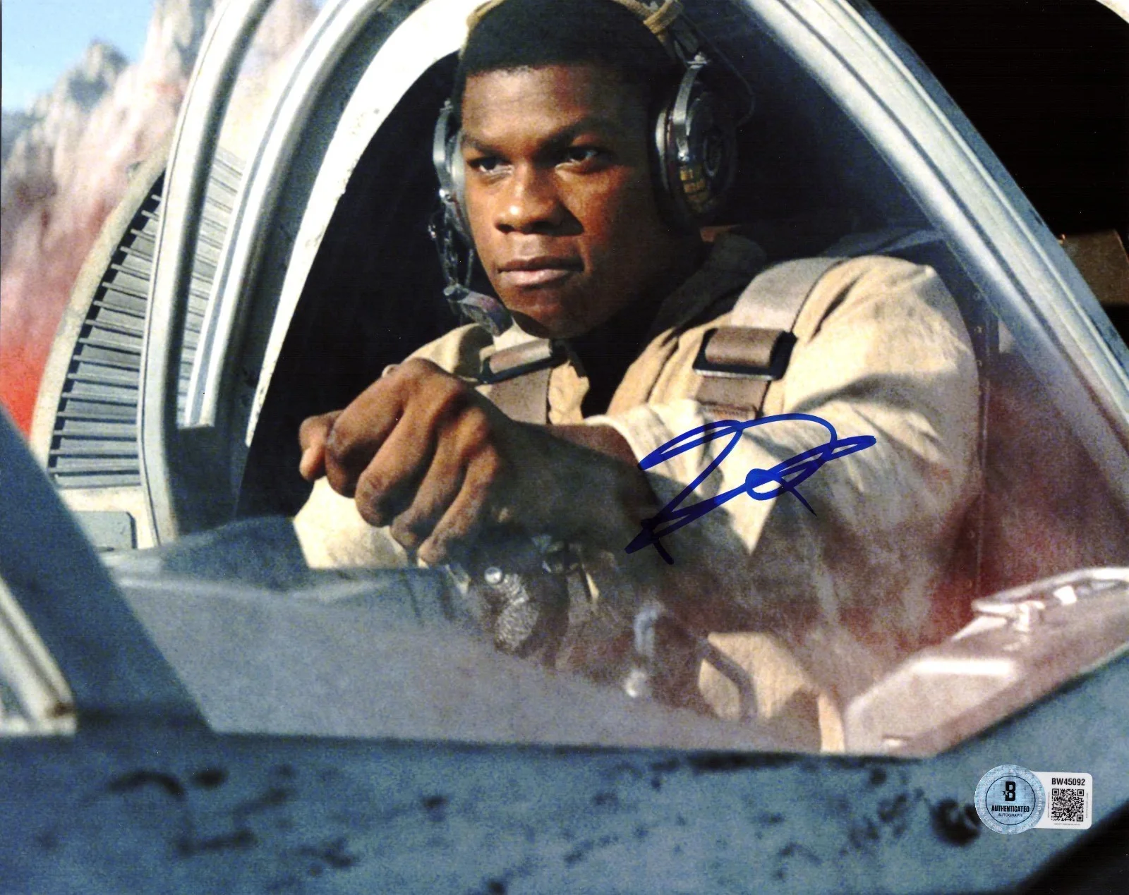 John Boyega — John Boyega Signed 8x10 Photo Star Wars Authentic Autograph Beckett