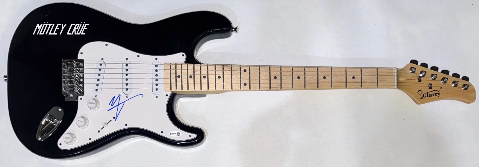 Vince Neil Motley Crue Signed Autograph Electric Guitar Band Lead Singer JSA COA, изображение 2