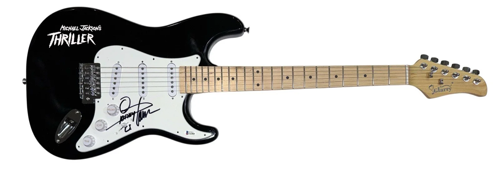 Quincy Jones Signed Autograph Electric Guitar Michael Jackson Thriller BAS COA, изображение 2