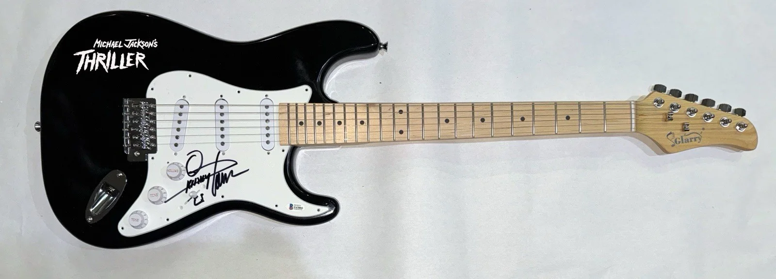 Quincy Jones Signed Autograph Electric Guitar Michael Jackson Thriller BAS COA, изображение 3