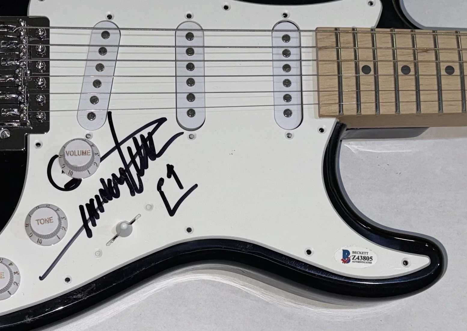 Quincy Jones Signed Autograph Electric Guitar Michael Jackson Producer BAS COA, изображение 4