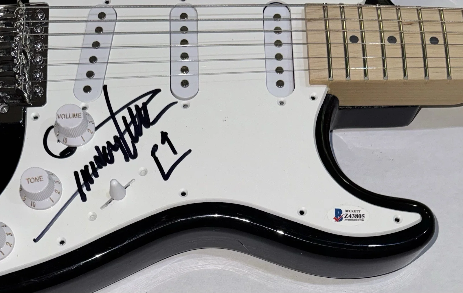 Quincy Jones Signed Autograph Electric Guitar Michael Jackson Producer BAS COA, изображение 5