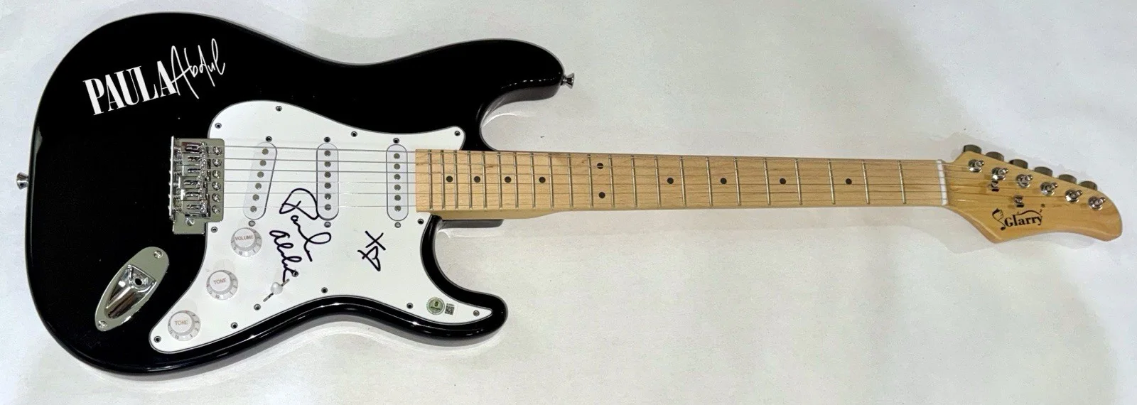 Paula Abdul Signed Autograph Electric Guitar Forever Your Girl Singer Beckett, изображение 3