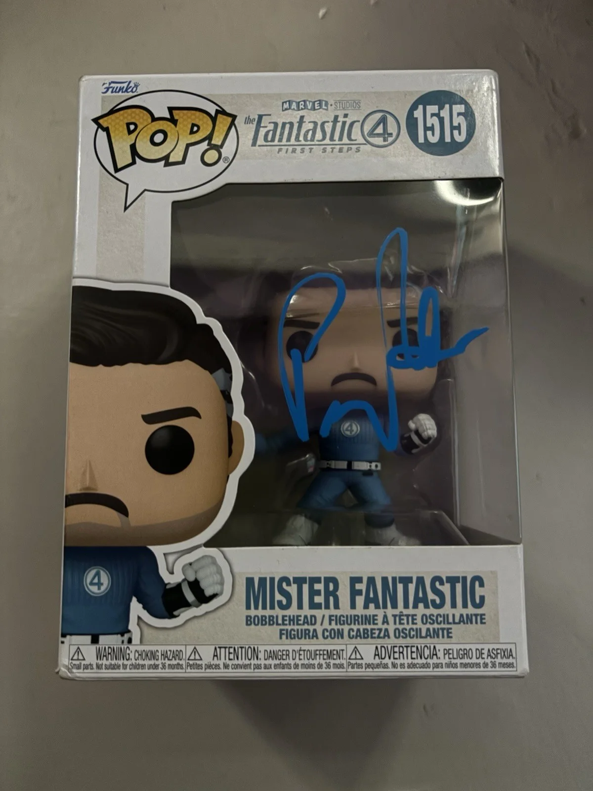 Pedro Pascal — Pedro Pascal Signed Funko Pop #1515 Fantastic Four – Autograph w/ Video Proof, изображение 2